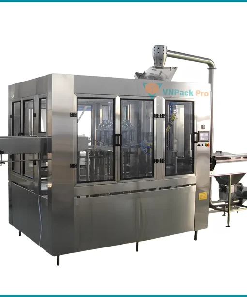 Mẫu máy chiết rót VNP-Cgf24248 tự động sản xuất nước uống đóng chai tinh khiết