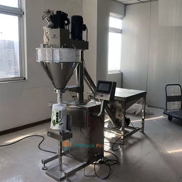 Máy Chiết Rót Bột Trục Vít Bán Tự Động VNP-GC-15 9 Máy chiết rót GC-15 bột trục vít với khả năng sản xuất tốt và hoạt động hiệu quả