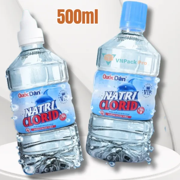 Nước muối sinh lý - sản phẩm chuyên dùng cho các quy trình chiết rót dược phẩm, thiết bị y tế