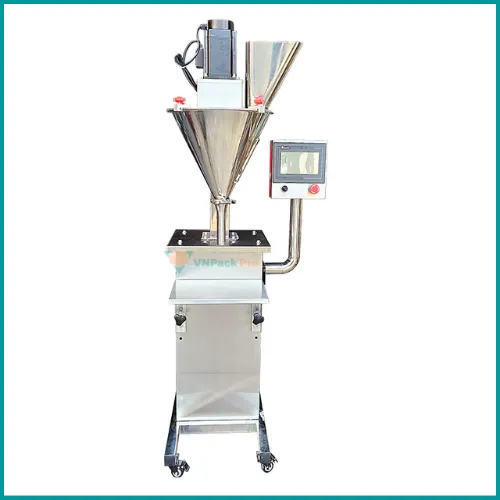 Thiết bị chiết rót bán tự động x1-saf100 chuyên dùng chiết rót bột dạng trục vít định lượng Thiết bị chiết rót bán tự động x1-saf100 chuyên dùng chiết rót bột dạng trục vít định lượng