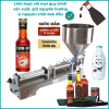 Máy Chiết Rót Nước Sốt, Dung ịch đặc 2 vòi P1000ml Tự Động Giá Tốt 2 máy chiết rót dung dịch nước mắm, tương ớt sốt p1000ml